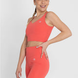 Bra Para Mujer Crop Top Nix Naranja Bsoul
