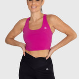 Bra Para Mujer Crop Top Demi Rosado Bsoul
