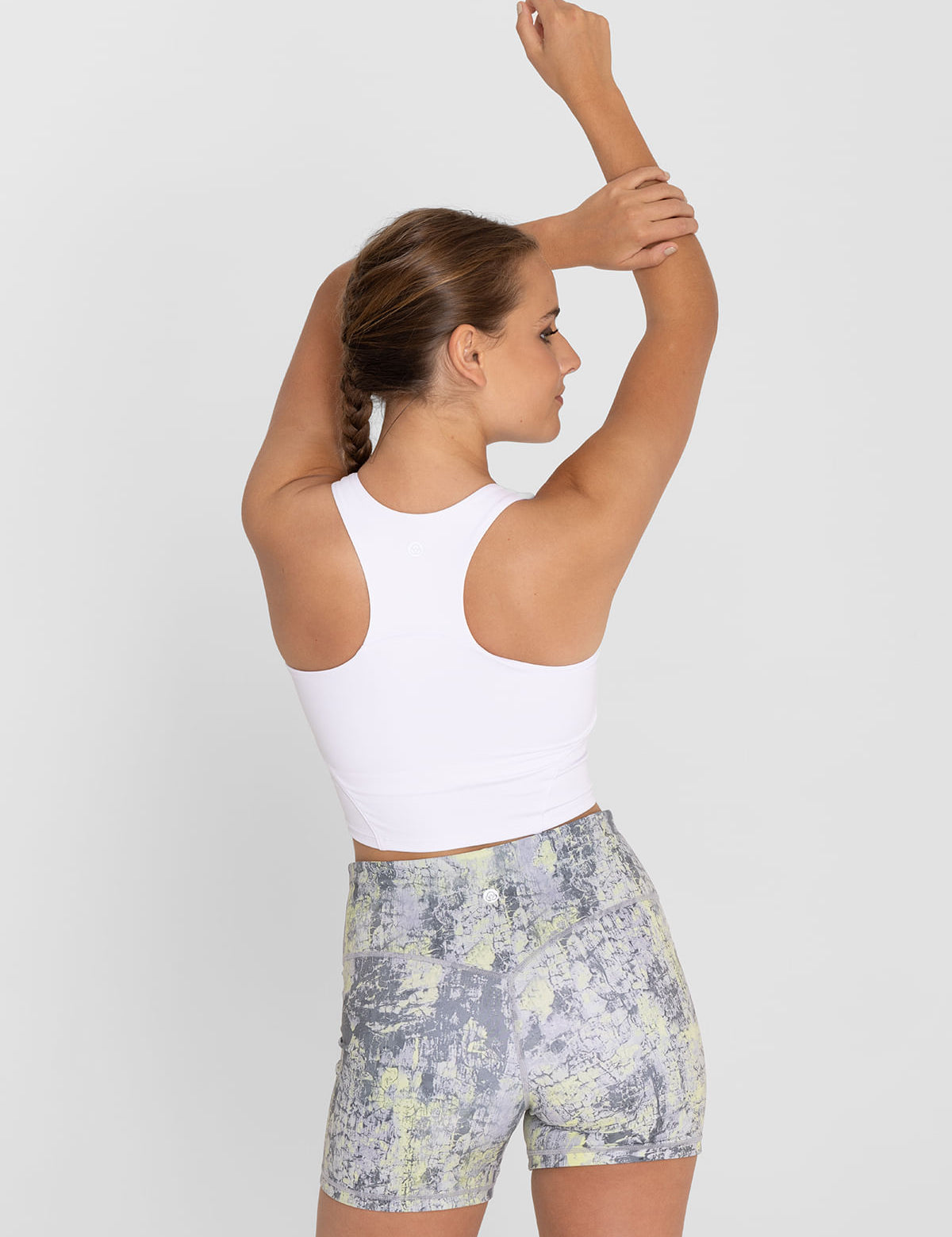 Bra Para Mujer Crop Top Demi Blanco Bsoul