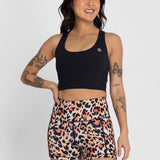 Bra Para Mujer Crop Top Demi Negro Bsoul