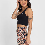 Bra Para Mujer Crop Top Demi Negro Bsoul