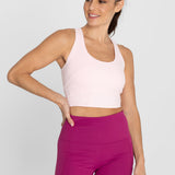 Bra Para Mujer Crop Top Demi Rosado Bsoul
