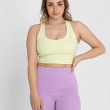 Bra Para Mujer Crop Top Demi Verde Bsoul