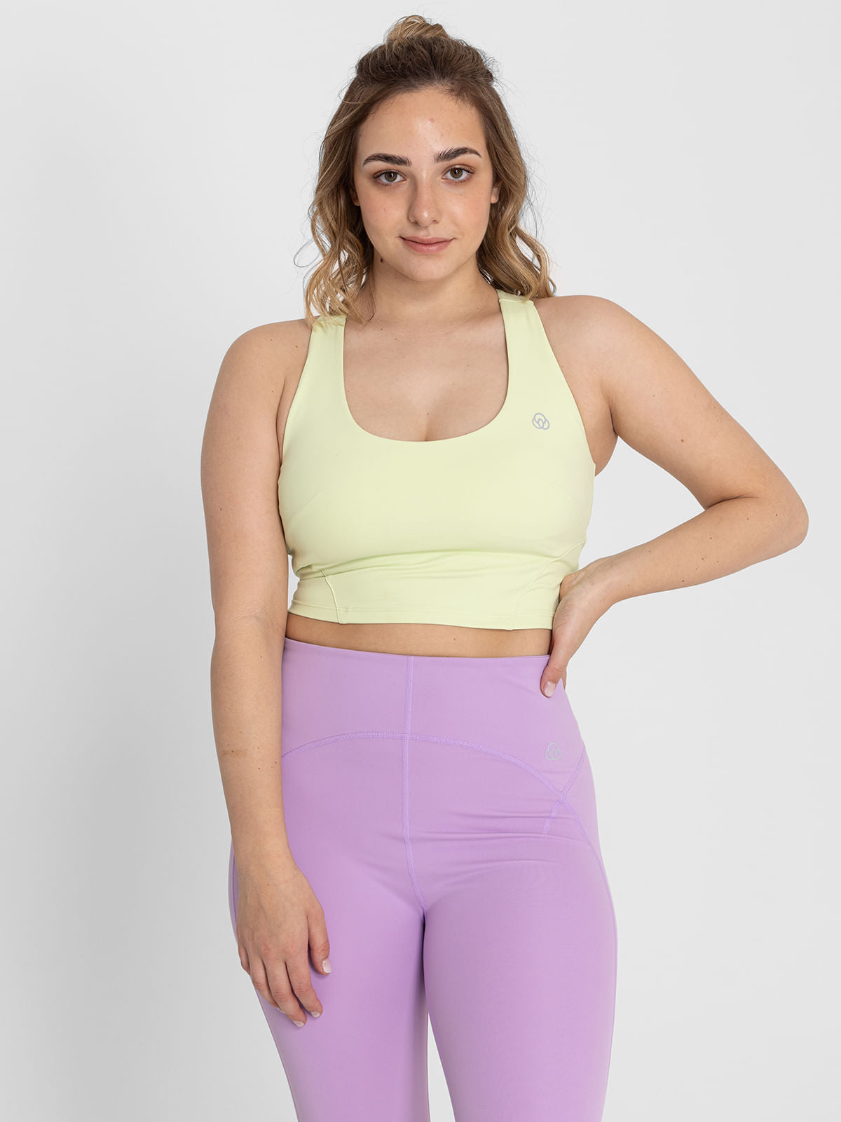 Bra Para Mujer Crop Top Demi Verde Bsoul