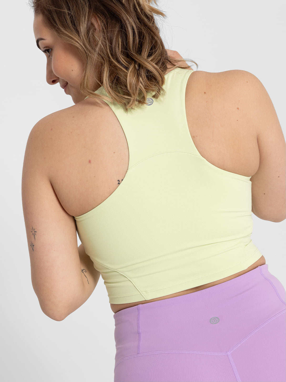 Bra Para Mujer Crop Top Demi Verde Bsoul