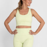 Bra Para Mujer Crop Top Demi Verde Bsoul