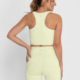 Bra Para Mujer Crop Top Demi Verde Bsoul