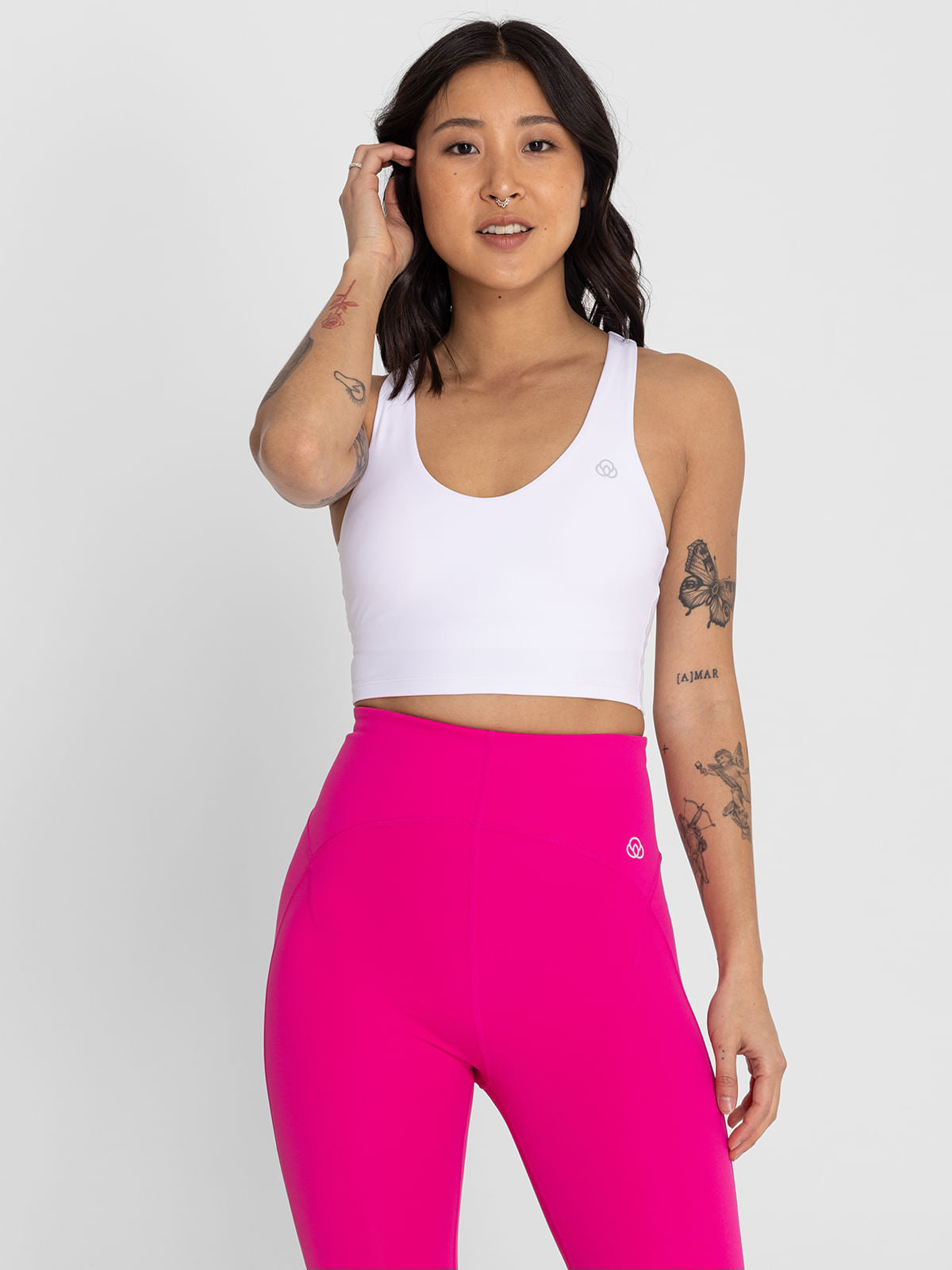 Bra Para Mujer Crop Top Diana Blanco Bsoul