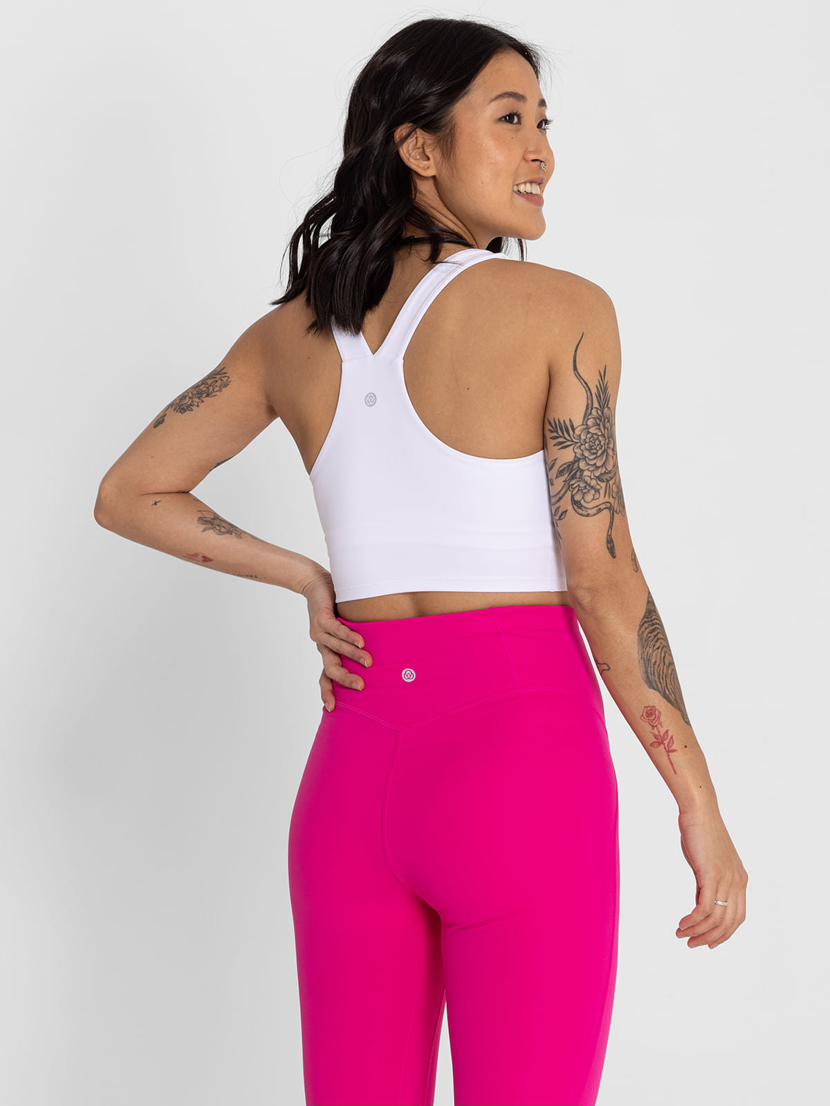 Bra Para Mujer Crop Top Diana Blanco Bsoul