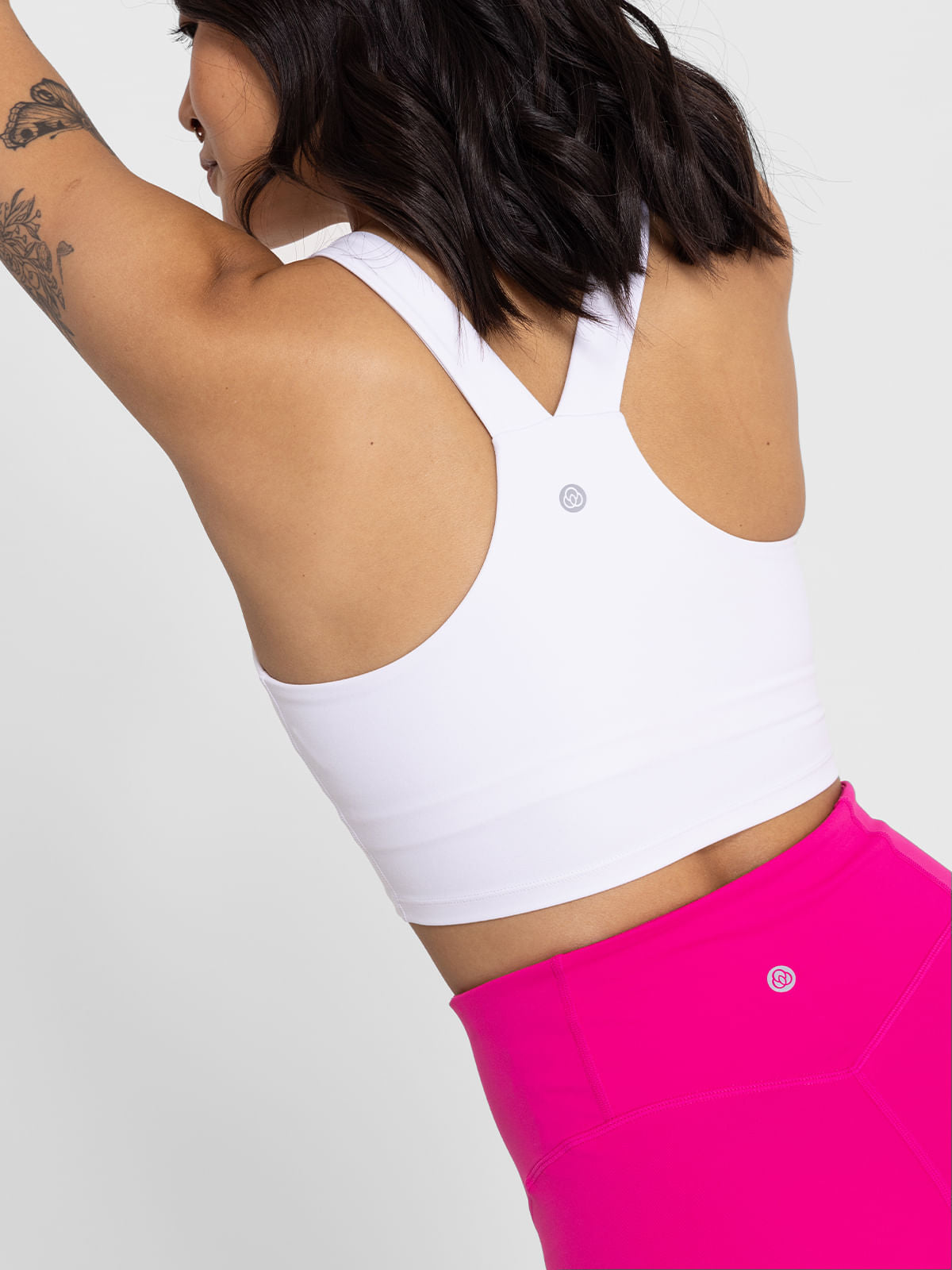 Bra Para Mujer Crop Top Diana Blanco Bsoul