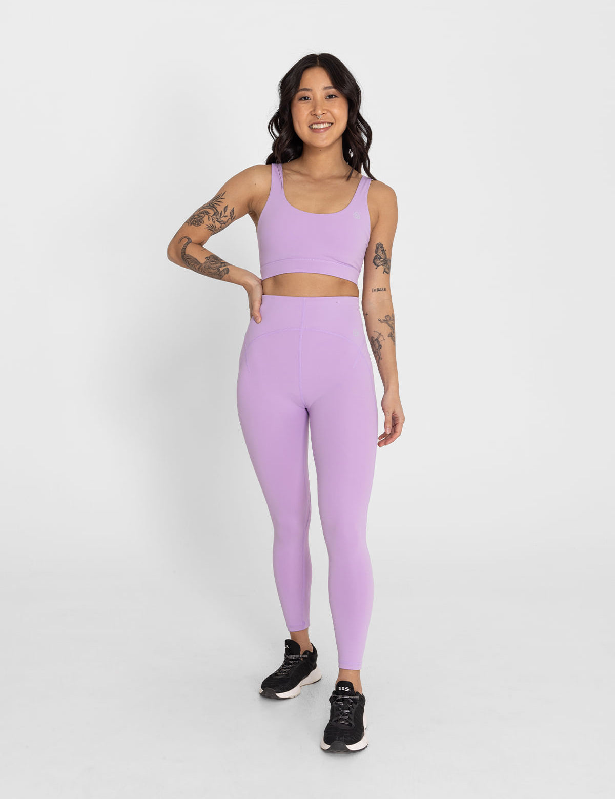 Legging Para Mujer Ankle Helena Morado Bsoul
