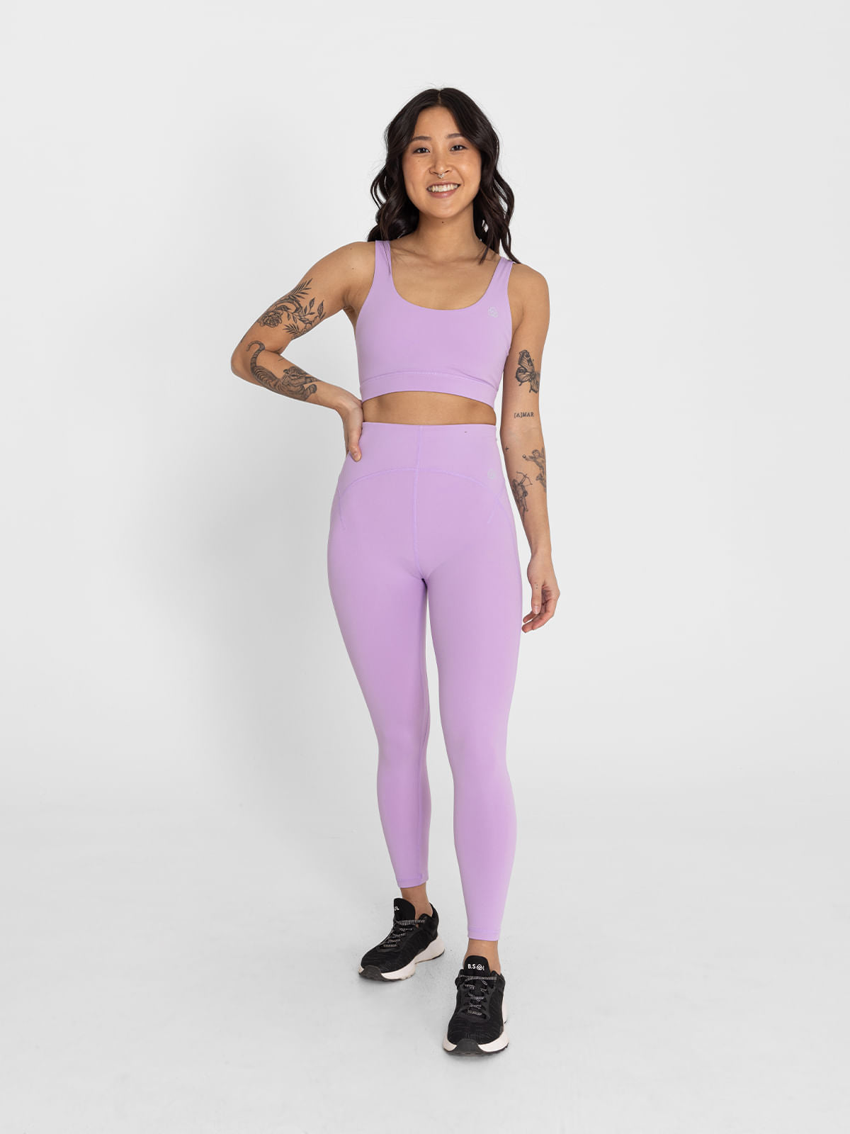 Legging Para Mujer Ankle Helena Morado Bsoul