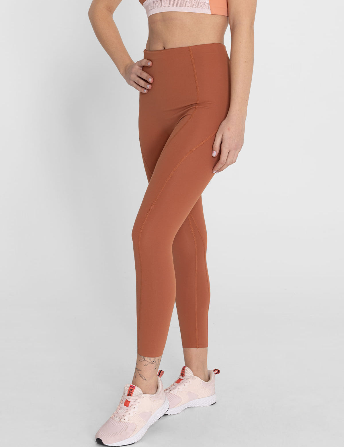 Legging Para Mujer Ankle Nix Naranja Bsoul