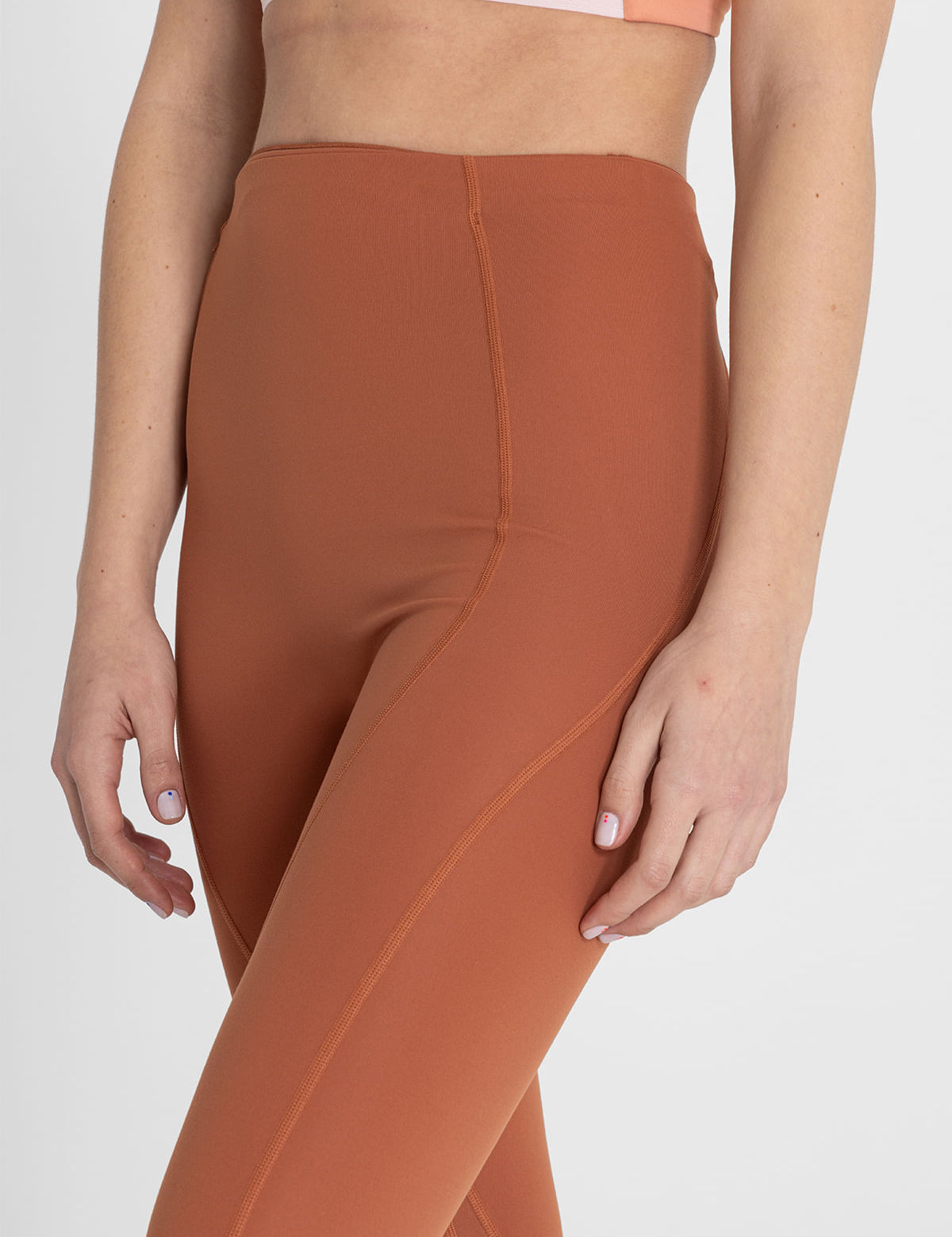 Legging Para Mujer Ankle Nix Naranja Bsoul
