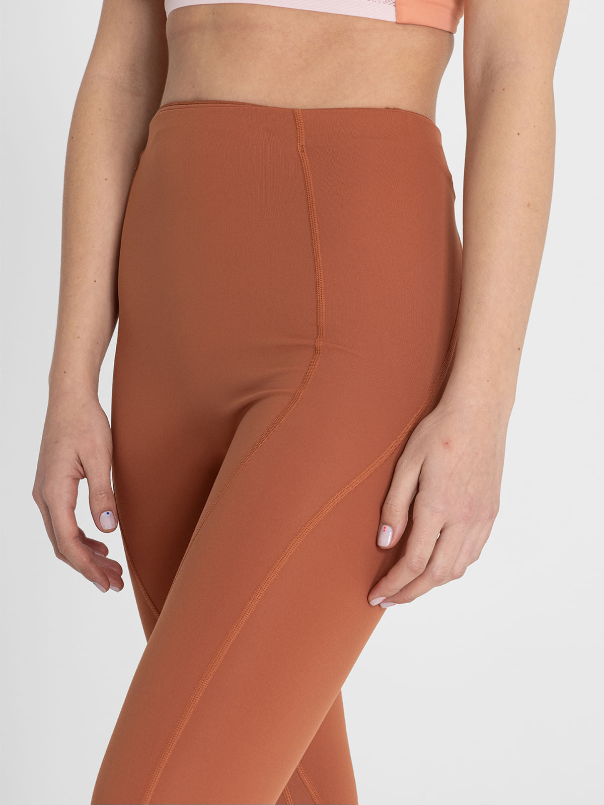 Legging Para Mujer Ankle Nix Naranja Bsoul
