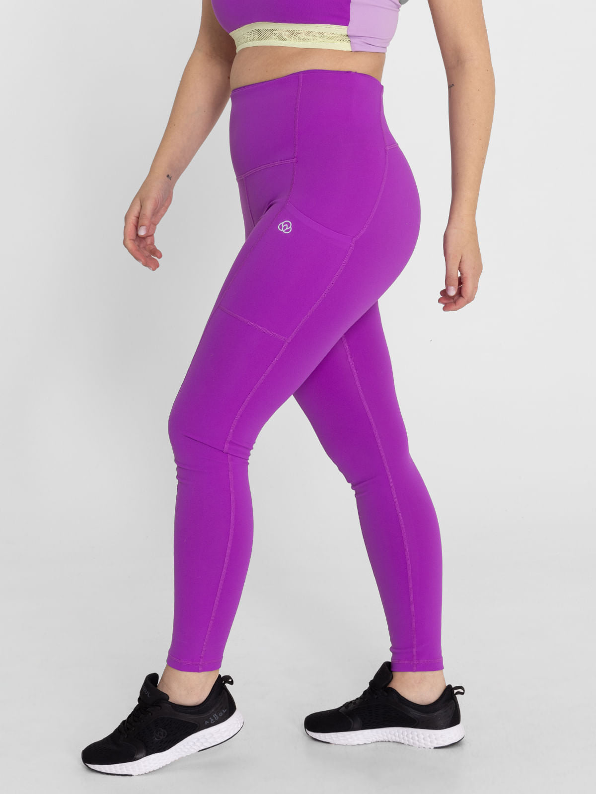 Legging Para Mujer Long Enia Morado Bsoul
