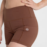 Short Para Mujer  Enia Marrón Bsoul
