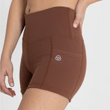 Short Para Mujer  Enia Marrón Bsoul