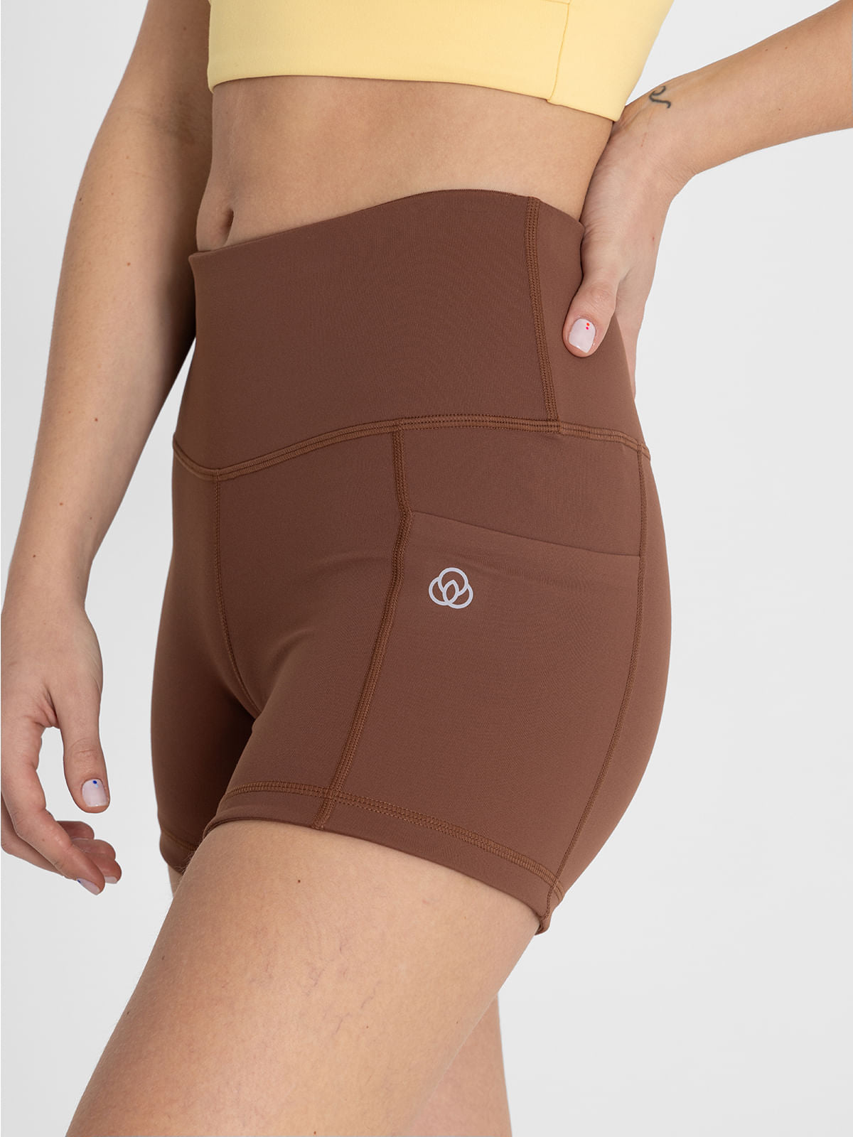 Short Para Mujer  Enia Marrón Bsoul