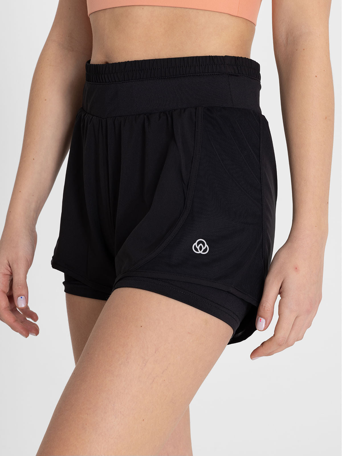 Short Para Mujer  Enia Negro Bsoul