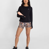 Polo Manga Larga Para Mujer  Tech Negro Bsoul