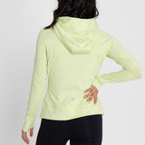 Hoodie Para Mujer  Half Zipper Verde Bsoul