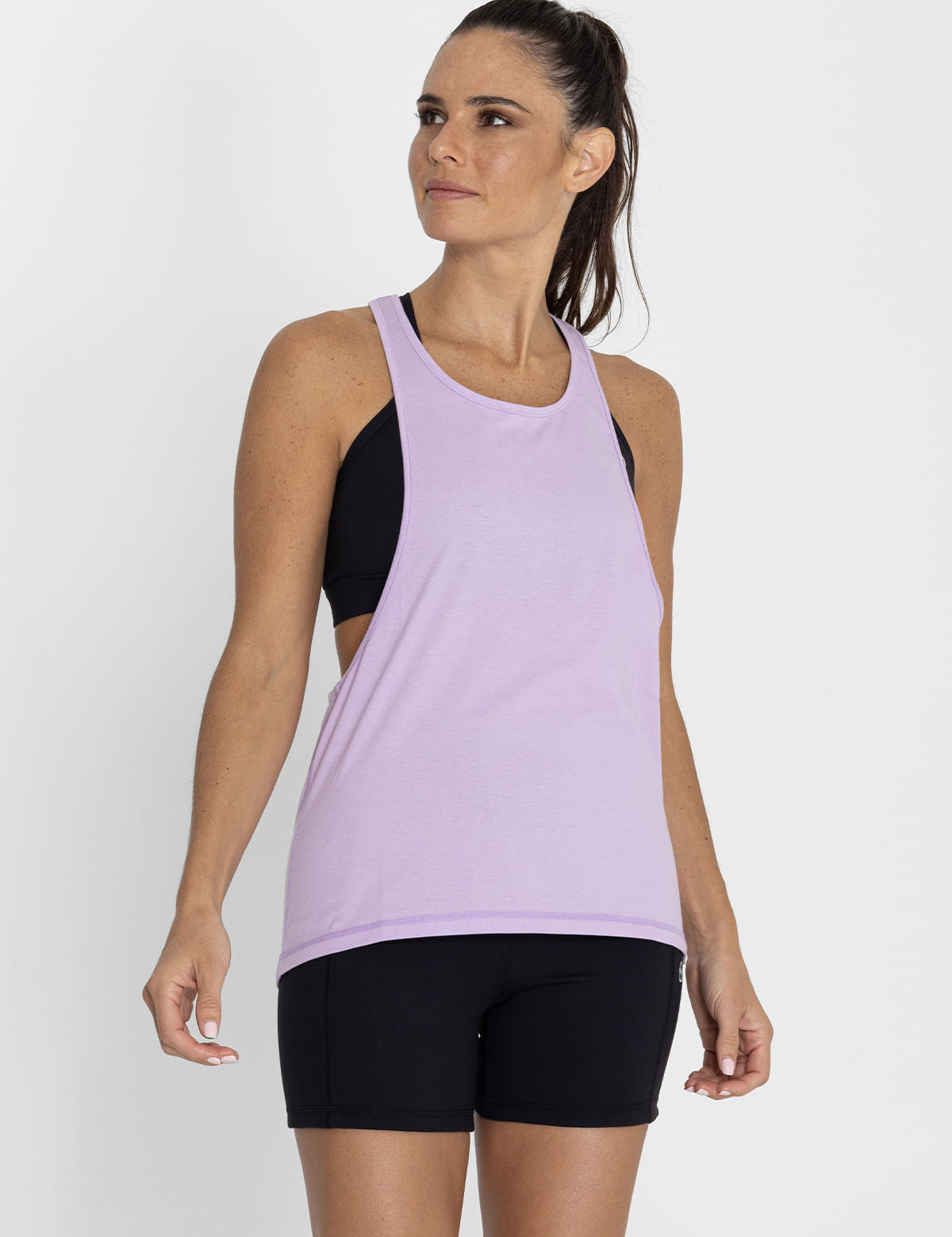 Polo Sin Mangas Para Mujer  Zoe Morado Bsoul