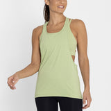 Polo Sin Mangas Para Mujer  Zoe Verde Claro Bsoul