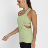 Polo Sin Mangas Para Mujer  Zoe Verde Claro Bsoul