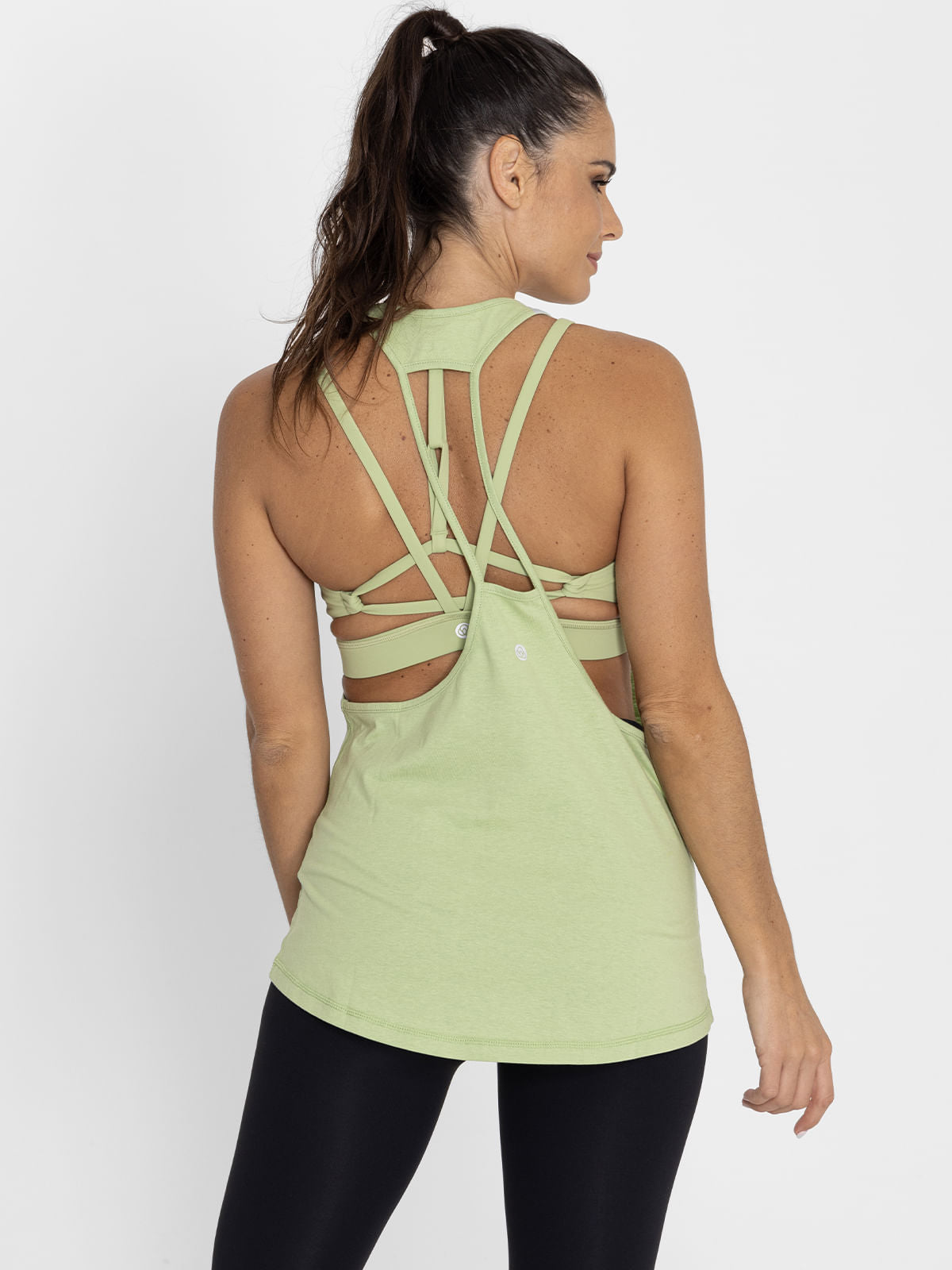 Polo Sin Mangas Para Mujer  Zoe Verde Claro Bsoul