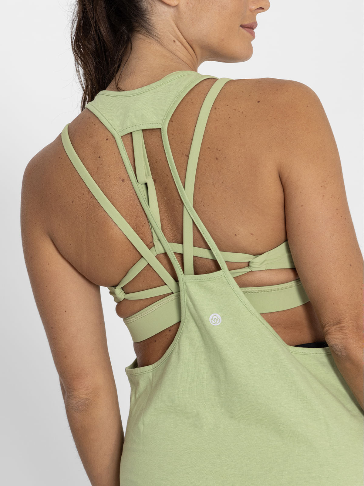 Polo Sin Mangas Para Mujer  Zoe Verde Claro Bsoul