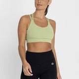 Bra Para Mujer Deportivo Laura Verde Claro Bsoul