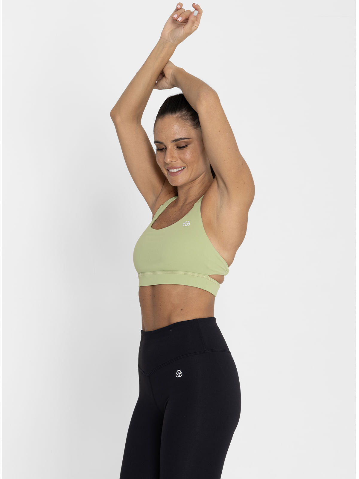 Bra Para Mujer Deportivo Laura Verde Claro Bsoul