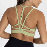 Bra Para Mujer Deportivo Laura Verde Claro Bsoul