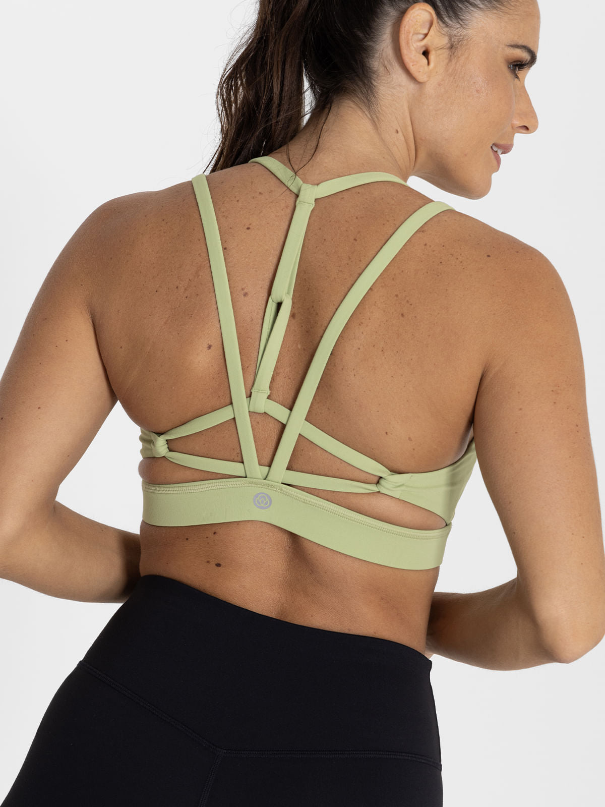 Bra Para Mujer Deportivo Laura Verde Claro Bsoul