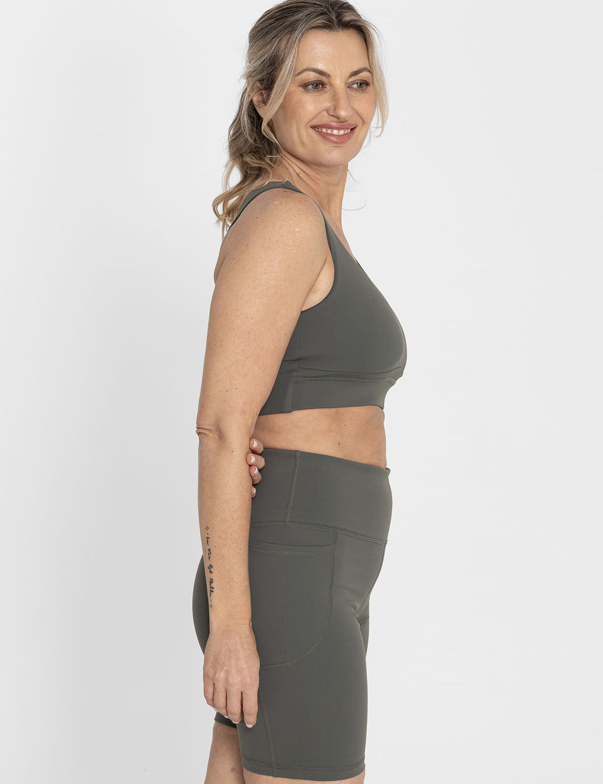 Bra Para Mujer Deportivo Rita Verde Oscuro Bsoul