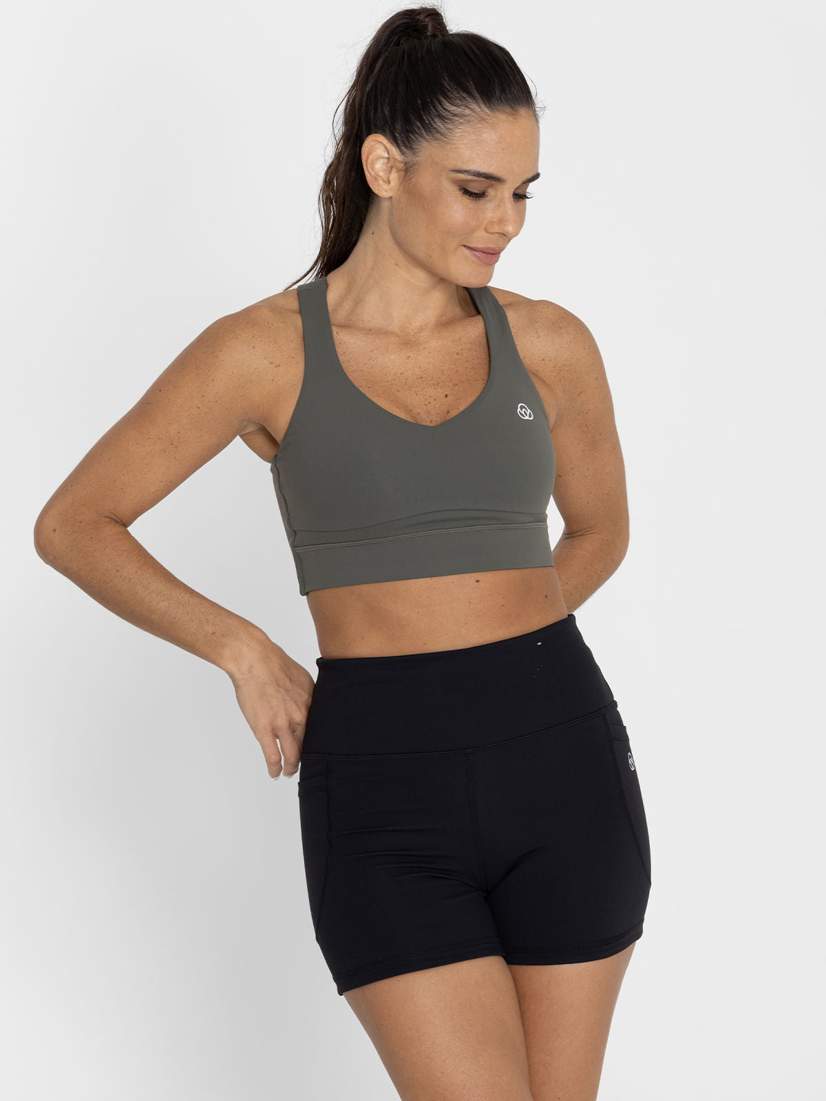 Bra Para Mujer Deportivo Rita Verde Oscuro Bsoul