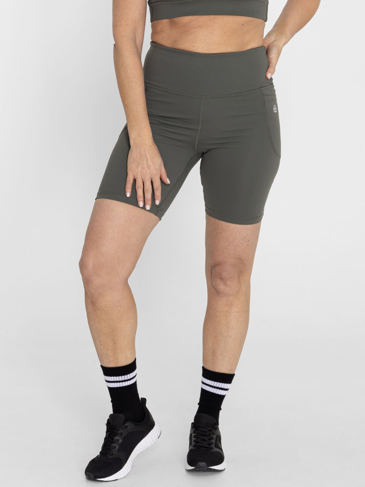 Biker Para Mujer  Vania Verde Oscuro Bsoul