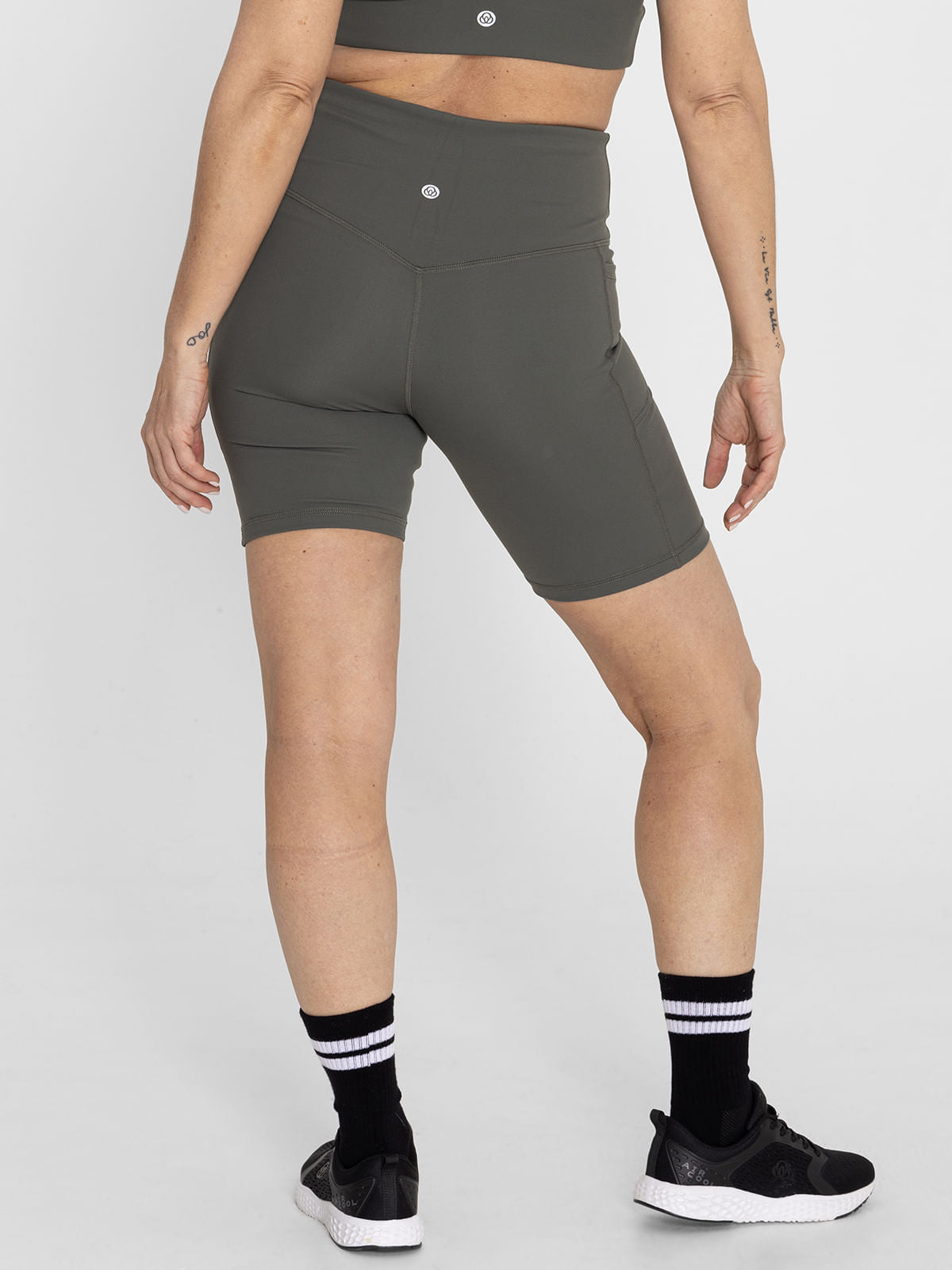 Biker Para Mujer  Vania Verde Oscuro Bsoul