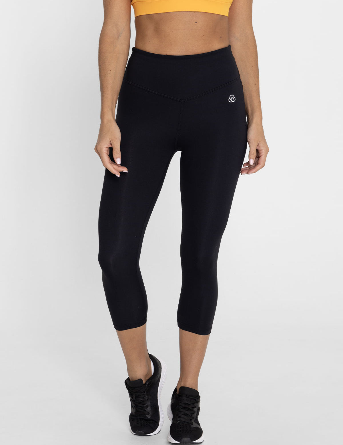 Legging Para Mujer  Capri Negro Bsoul