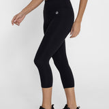 Legging Para Mujer  Capri Negro Bsoul