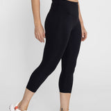 Legging Para Mujer  Capri Negro Bsoul