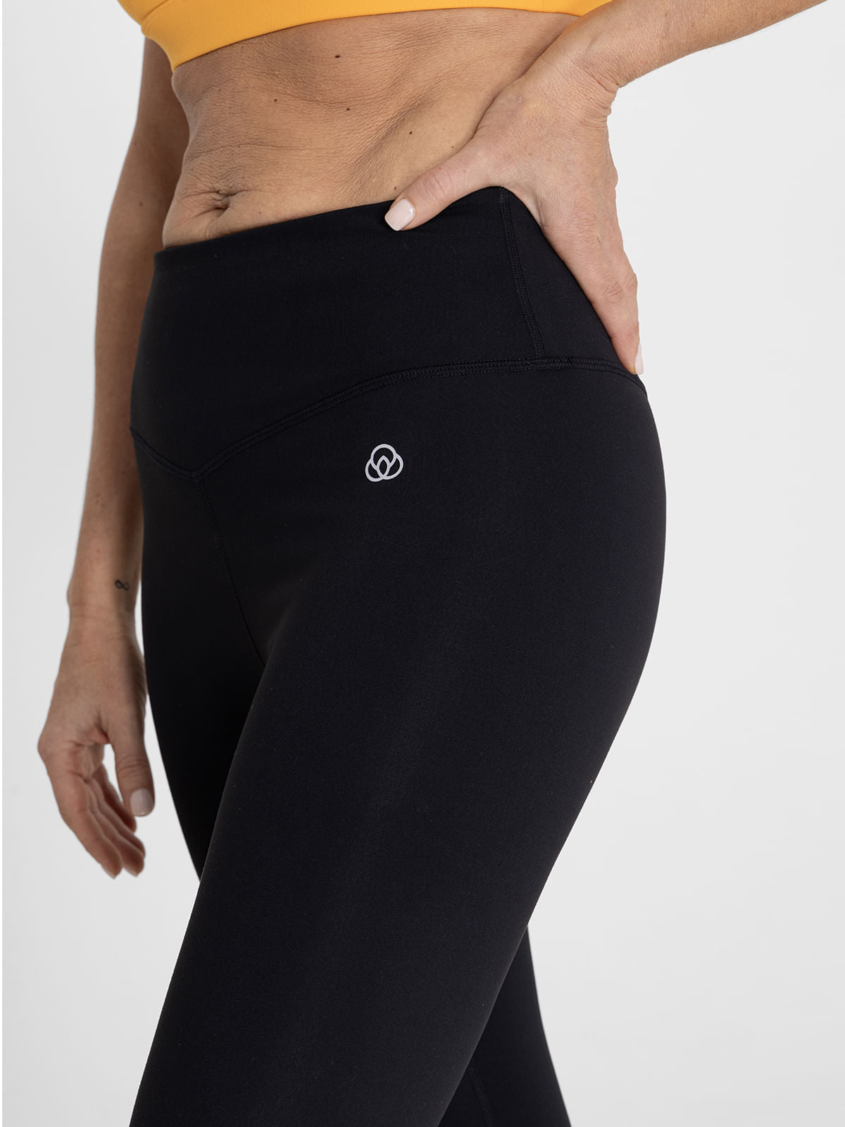 Legging Para Mujer  Capri Negro Bsoul