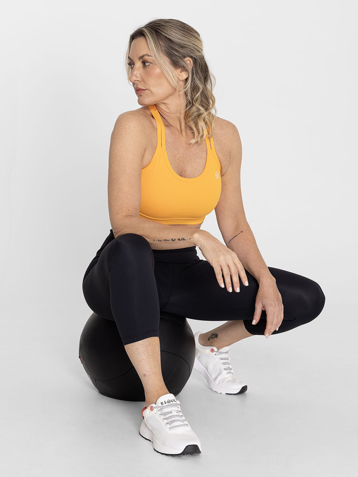 Bra Para Mujer Deportivo Zoe Naranja Bsoul