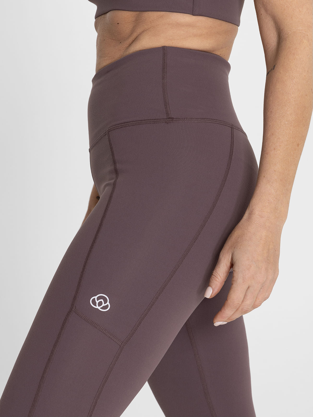 Legging Para Mujer  Ankle Zoe Marrón Bsoul