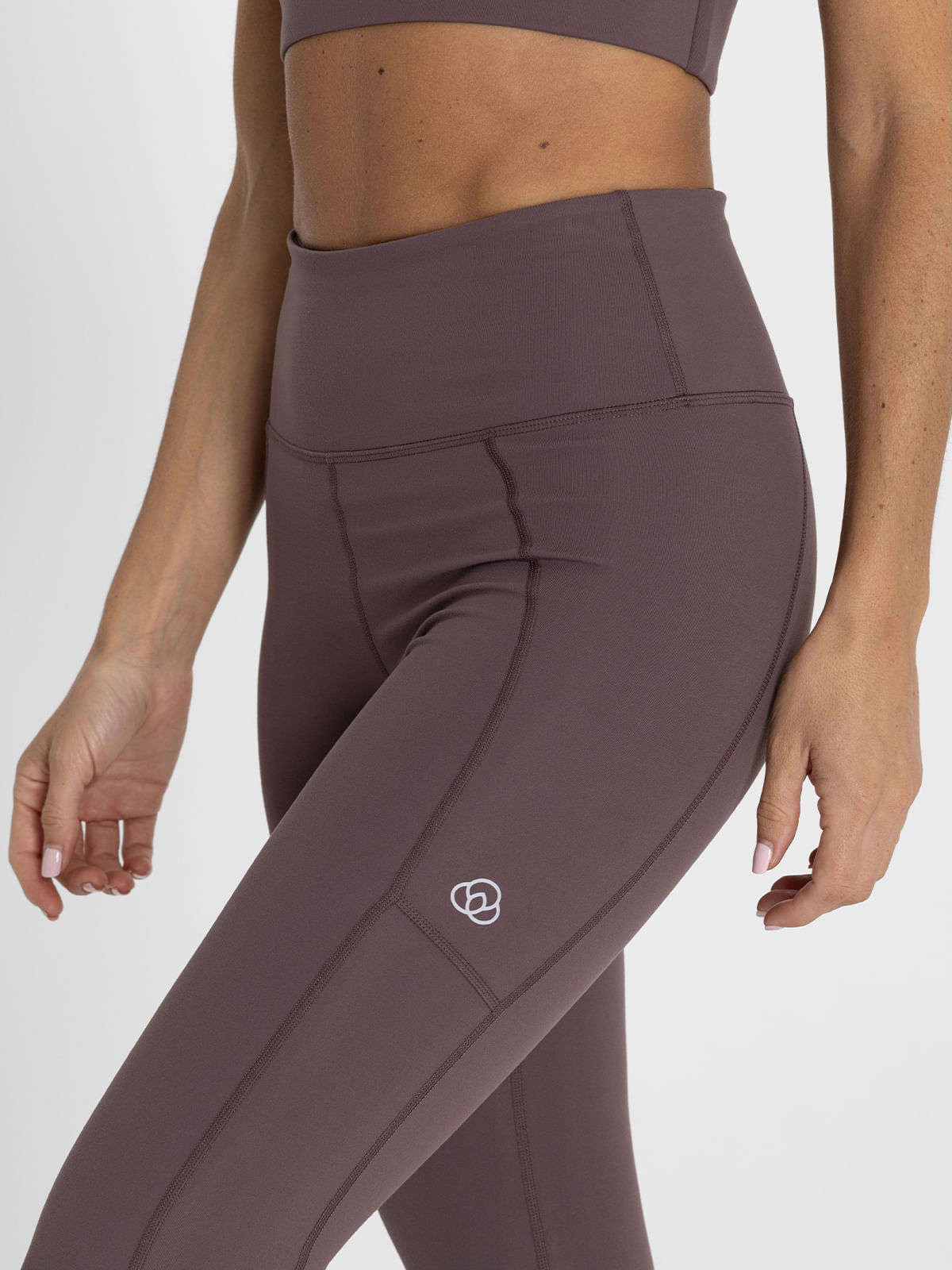 Legging Para Mujer  Ankle Zoe Marrón Bsoul