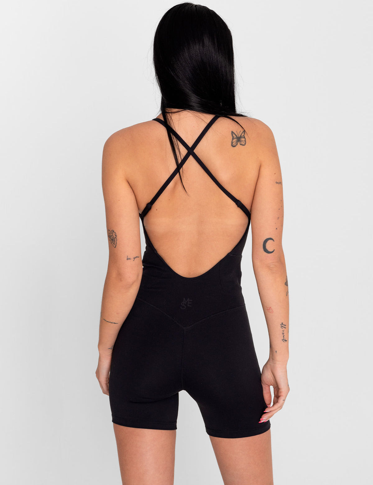 Enterizo Para Mujer  Saintmalē Negro Bsoul