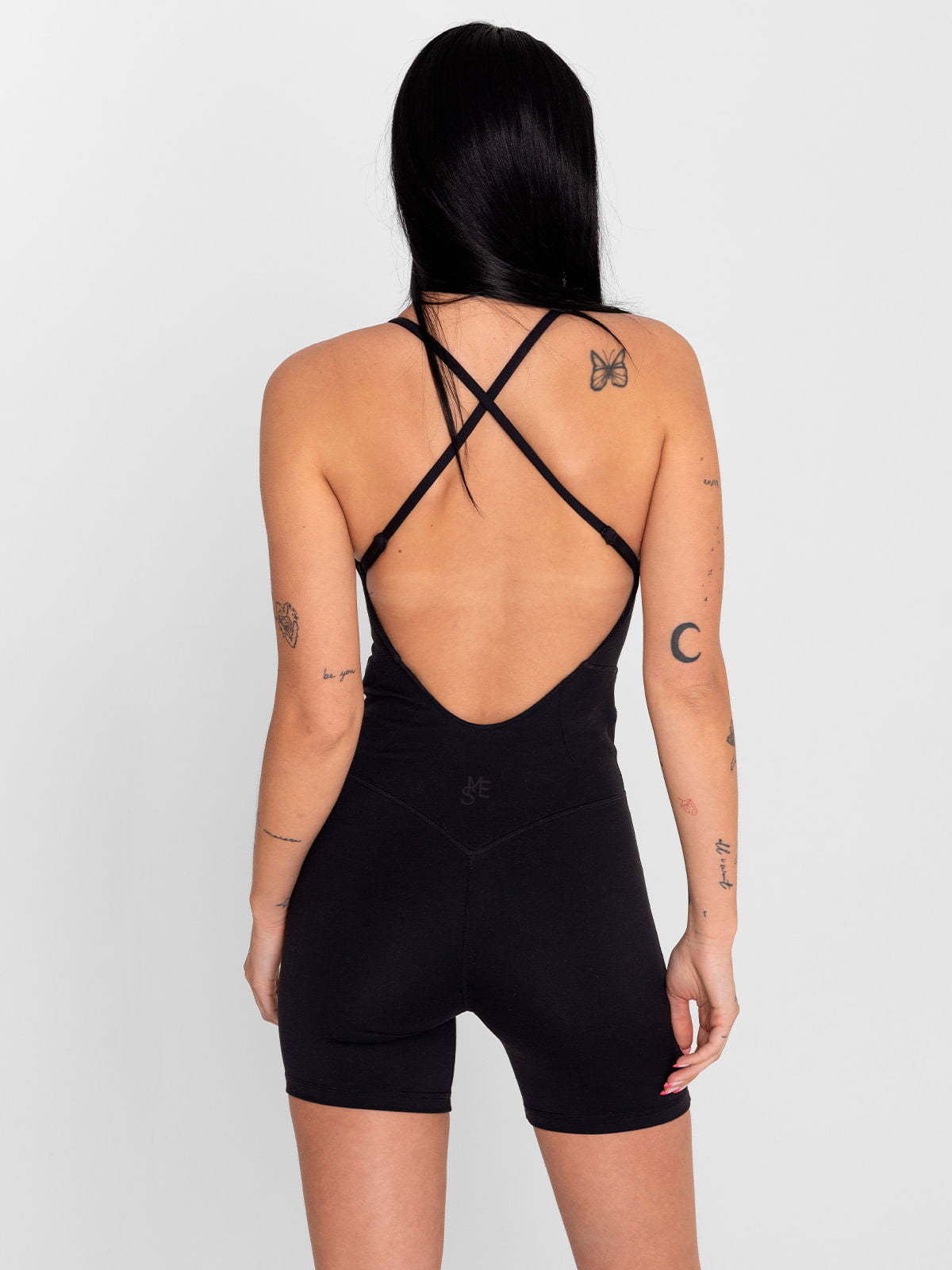 Enterizo Para Mujer  Saintmalē Negro Bsoul