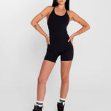 Enterizo Para Mujer  Saintmalē Negro Bsoul