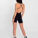 Enterizo Para Mujer  Saintmalē Negro Bsoul